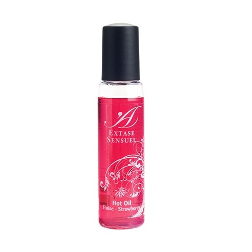 Aceite Estimulante Fresa Viaje Calor 35 Ml - Placer Sensual