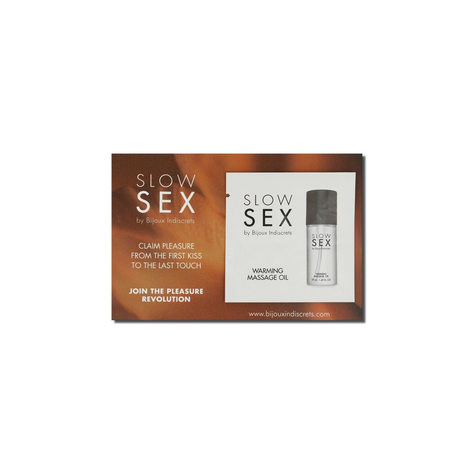 Bijoux Heating Massage Oil for Sensual Pleasure