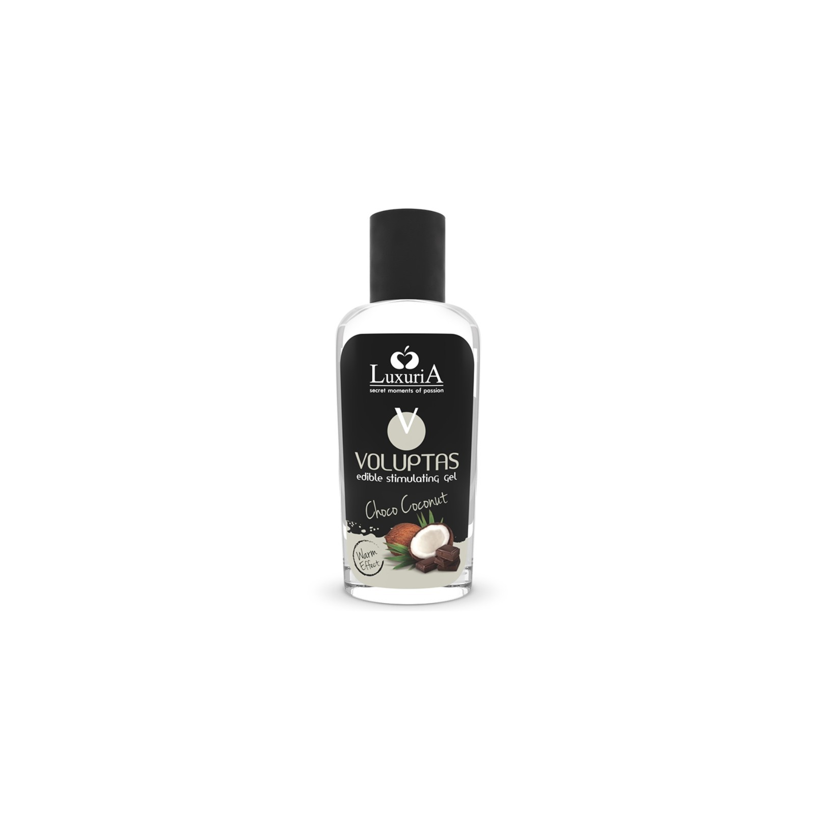 Voluptas Gel Masaje Comestible Efecto Calor - Coco Y Crema 100 Ml