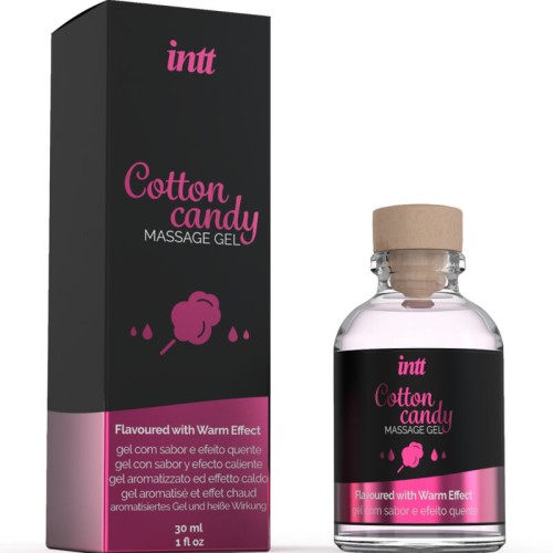 Cotton Candy Massage Gel with Warming Effect for Intimate Moments