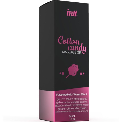 Cotton Candy Massage Gel with Warming Effect for Intimate Moments