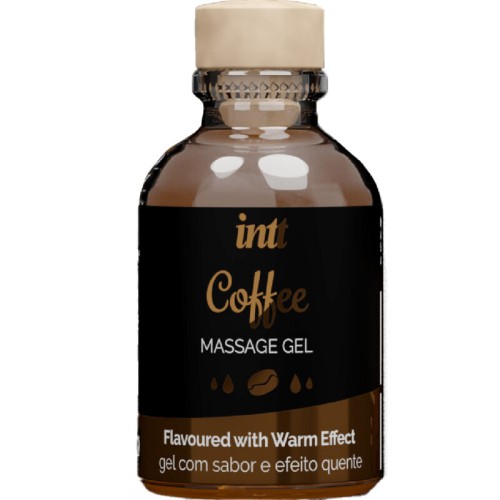 Coffee Flavor Massage Gel with Heat Effect