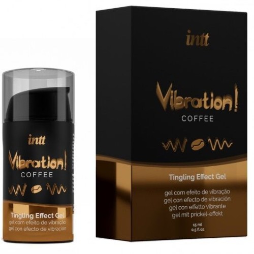 Coffee Flavor Massage Gel with Heat Effect