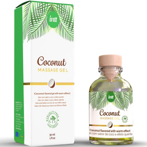 Vegan Coconut Massage Gel for Luxurious Touch