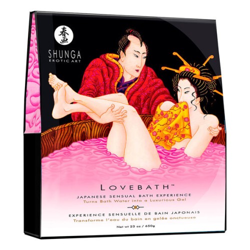 Shunga Lovebath Dragon Fruit for Sensual Baths