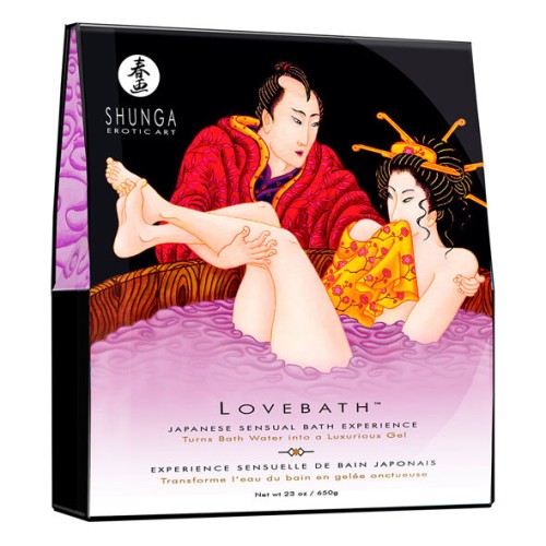 Shunga Lovebath Lotus Sensual para una Experiencia Romántica