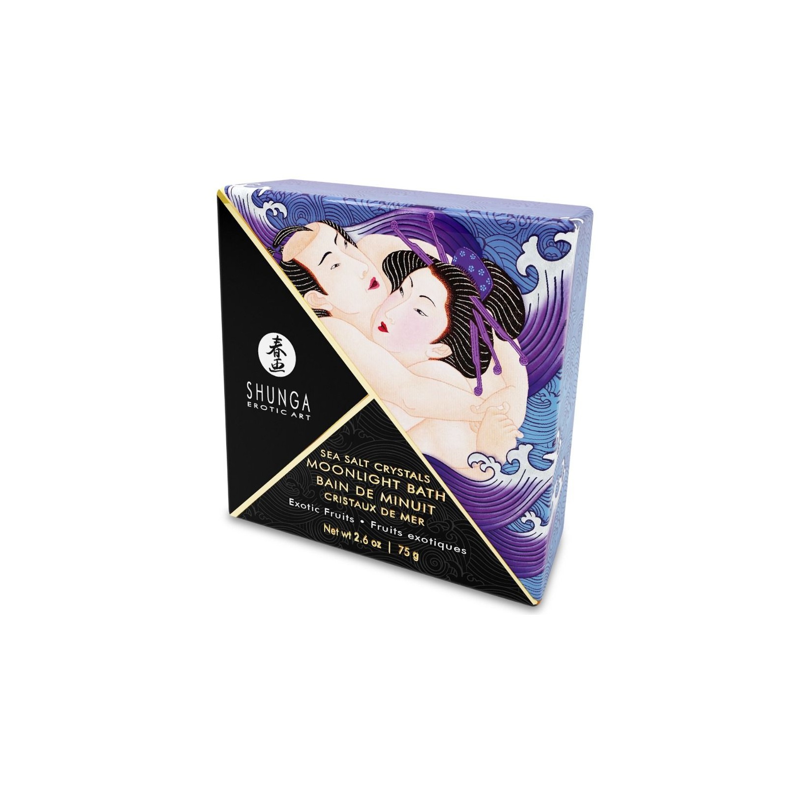 Shunga - Sales De Baño Aromatizadas Exotic Purple 75 Gr