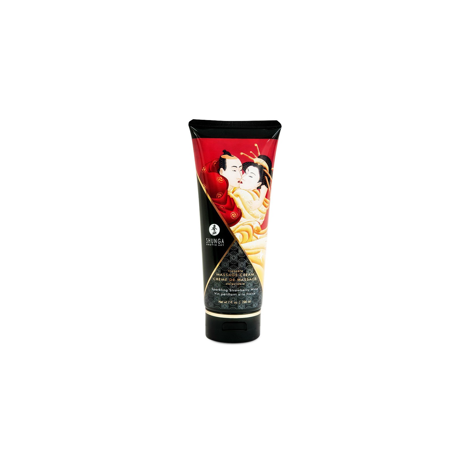 Shunga - Crema de Masaje Fresas y Cava 200ml