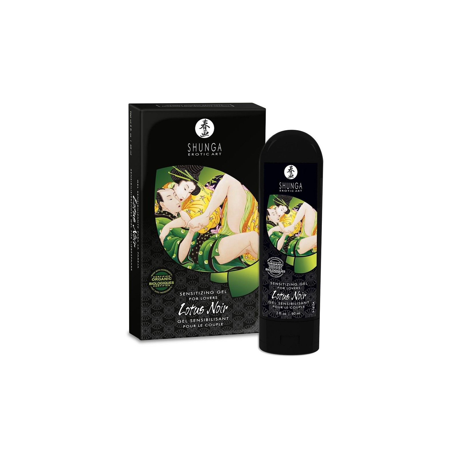 Shunga Crema Lotus Noir Sensibilizante 60 Ml