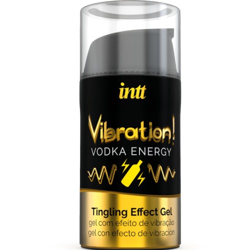 Intt - Potente Estimulante íntimo Gel Vibrador Liquido Vodka 15ml - Intimidad Emocionante