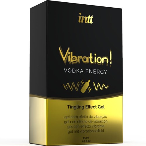 Intt - Potente Estimulante íntimo Gel Vibrador Liquido Vodka 15ml - Intimidad Emocionante