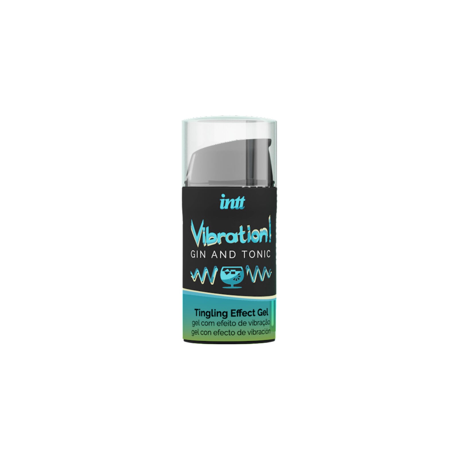 Gel Estimulador Vibrante Intt Gintonic 15ml - Placer Mejorado