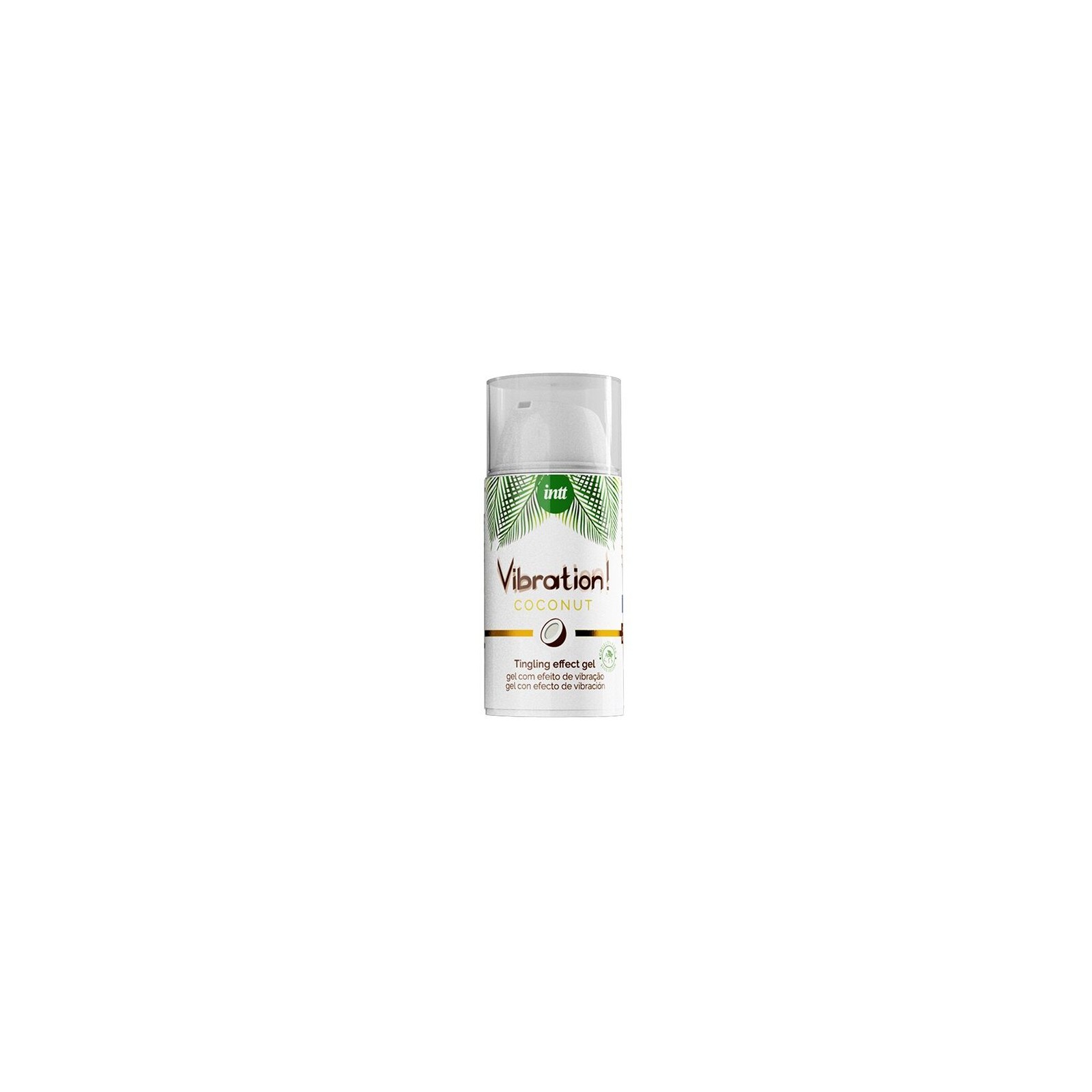 Gel Vegano Vibration INTT - Sabor Coco