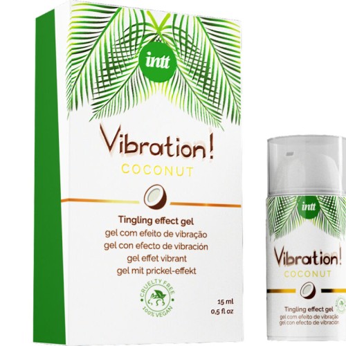 INTT Vegan Vibration Gel - Coconut Flavor