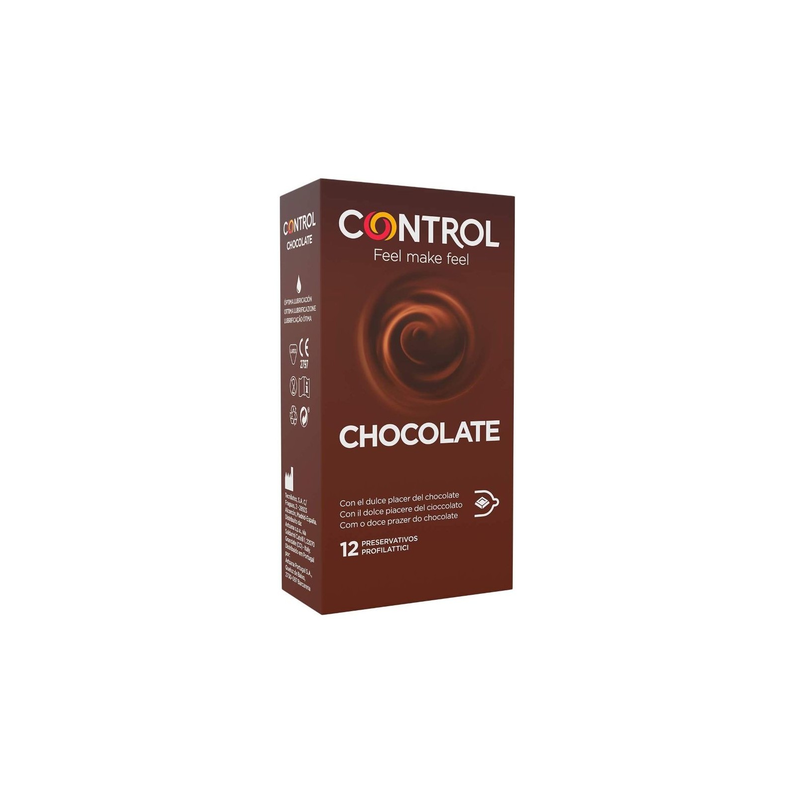 Preservativos con Sabor a Chocolate Control