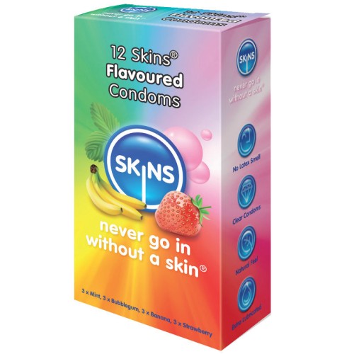 Preservativo Skins Sabores Varios para Mayor Placer