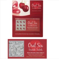 Scratch and Win Oral Sex Adventure Cards