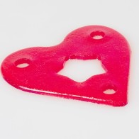 Secret Play Edible Strawberry Heart Thong - Fun Lingerie