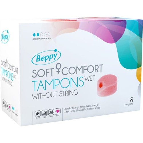 Lubricated Tampons 8 Pcs