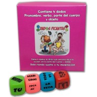 Juego de 4 Dados Divertidos para Momentos Eróticos