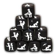 High Quality Black Posture Dice for Couples