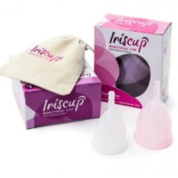 IrisCup Pink Small Menstrual Cup with Sterilizer Bag