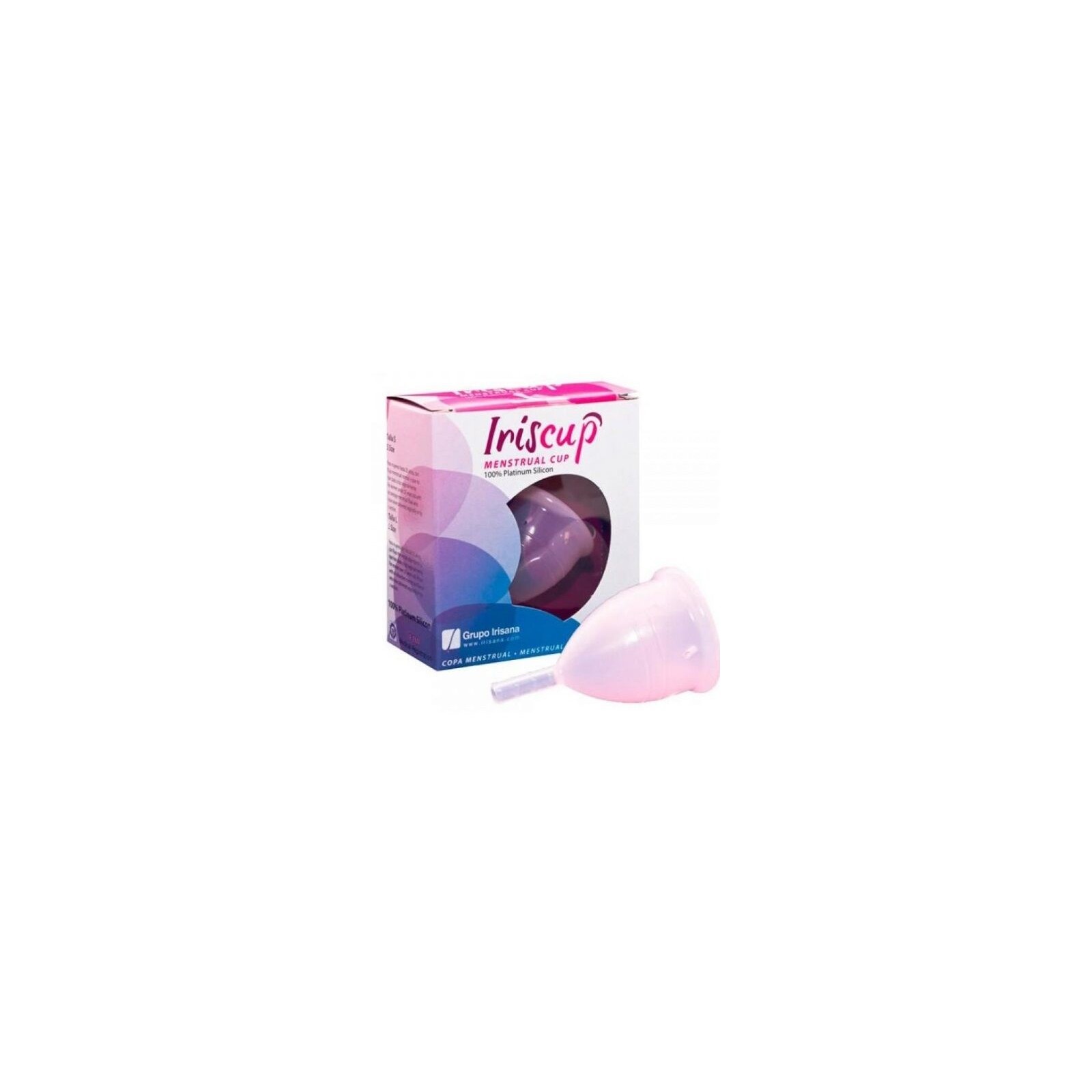 Copa Mestrual Rosa Grande + Bolsa Esterilizadora Gratis