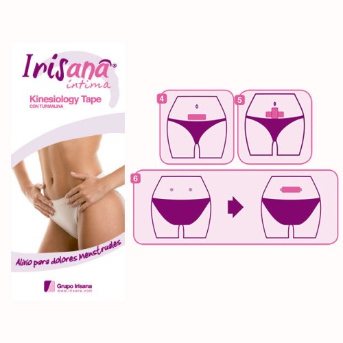 Cinta Irisana Autoadhesiva para Alivio Menstrual