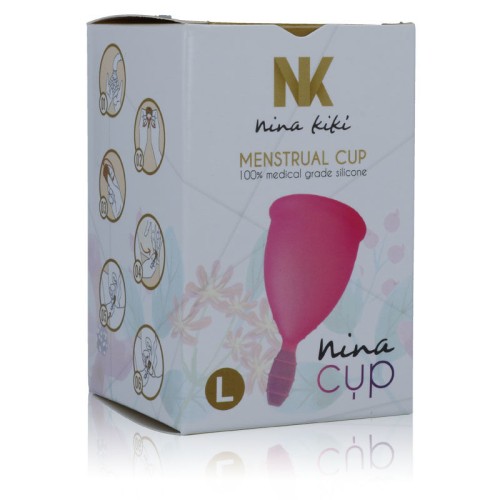 Copa Menstrual Rosa NinaCup para Higiene Ecológica