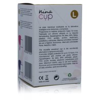 Copa Menstrual Rosa NinaCup para Higiene Ecológica