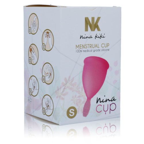 NinaCup Menstrual Cup - Size S - Pink