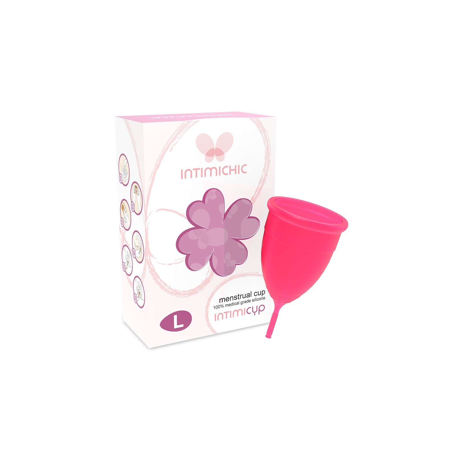 Copa Menstrual de Silicona Médica Talla L