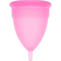 Copa Menstrual FDA Silicona Rosa Talla L