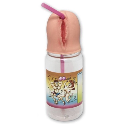 Botella de Labios BooB - Accesorio Divertido para Fiestas