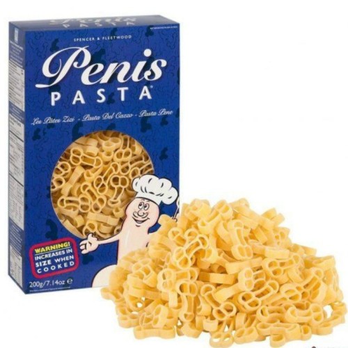 Pasta En Forma de Pene Spencer & Fleetwood 200g - Idea Divertida para Cenas