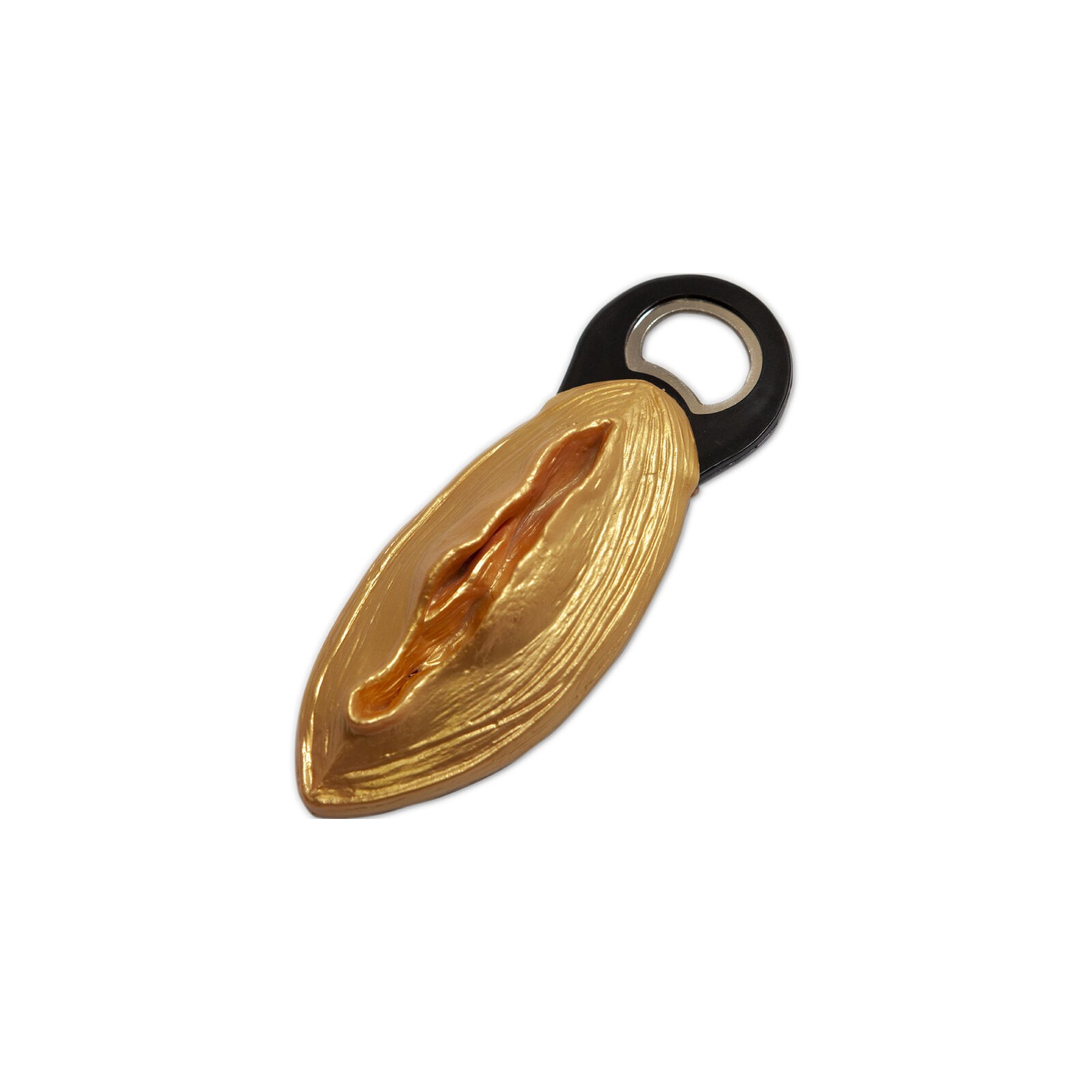 Funny Bottle Opener - Vagina Shaped Gold