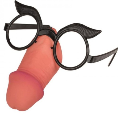 Phallus Shaped Novelty Glasses - Fun Accessory