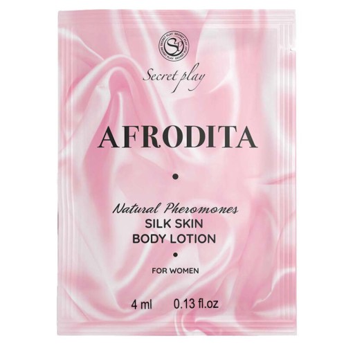 Secretplay - Monodosis Ltiempo Libren Corporal Piel De Seda Afrodita 4 Ml