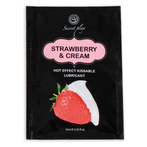 Secretplay - Strawberry & Cream Lubricant 10 Ml | Pleasure Booster