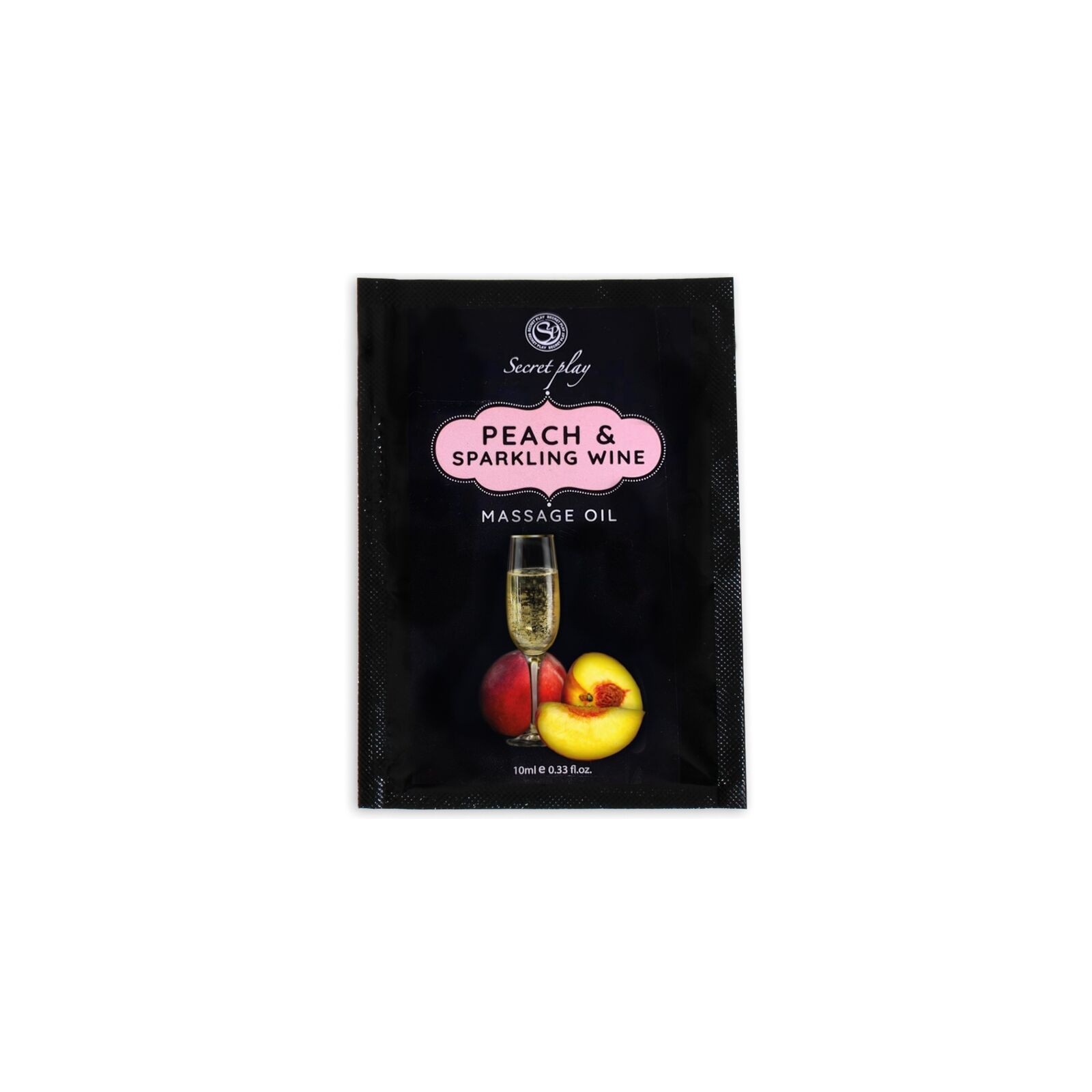 Secretplay - Peach and Cava Massage Oil 10ml