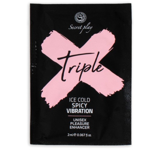 Secretplay Triple X Pleasure Intensifier - Explore New Sensations