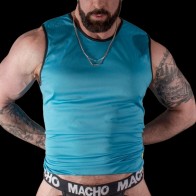 Macho Blue T-Shirt L/XL