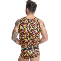 Anais Men Banana Print Tank Top