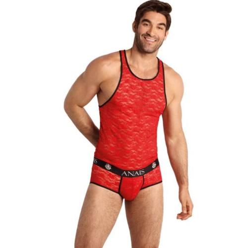 Anais Men Top Rojo Brave - Lencería Sexy