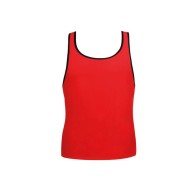 Anais Men Soul Top S Red Microfiber