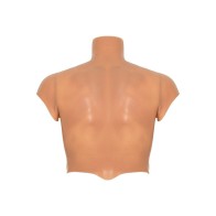 Alter Ego Camiseta Silicona Torso Masculino para Cross-Dressing