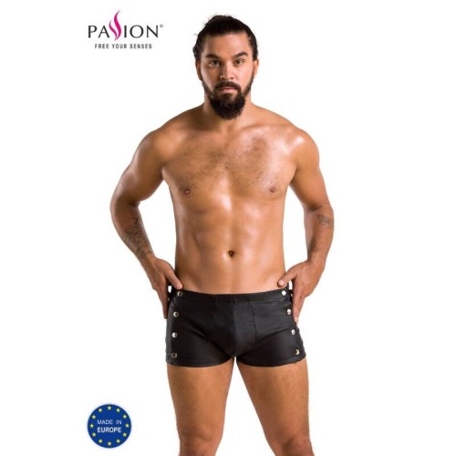 Passion - 048 Short David Negro S/M - Ropa Interior Masculina Elegante