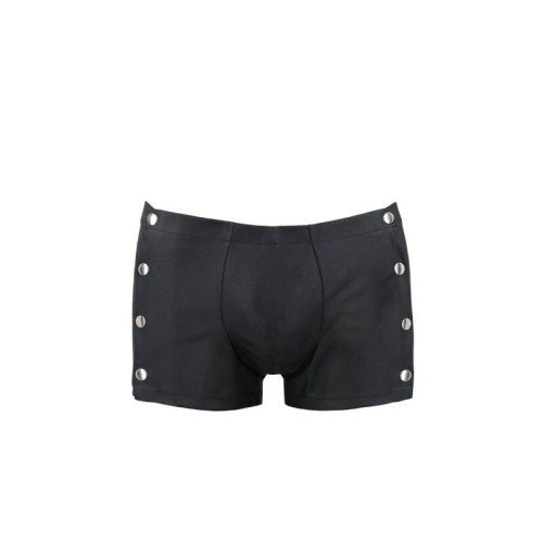 Passion - 048 Short David Negro S/M - Ropa Interior Masculina Elegante