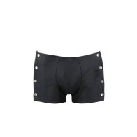 Passion - 048 Short David Negro S/M - Ropa Interior Masculina Elegante