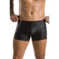 Passion 049 Matt Shorts Black S/M - Quality Fashion